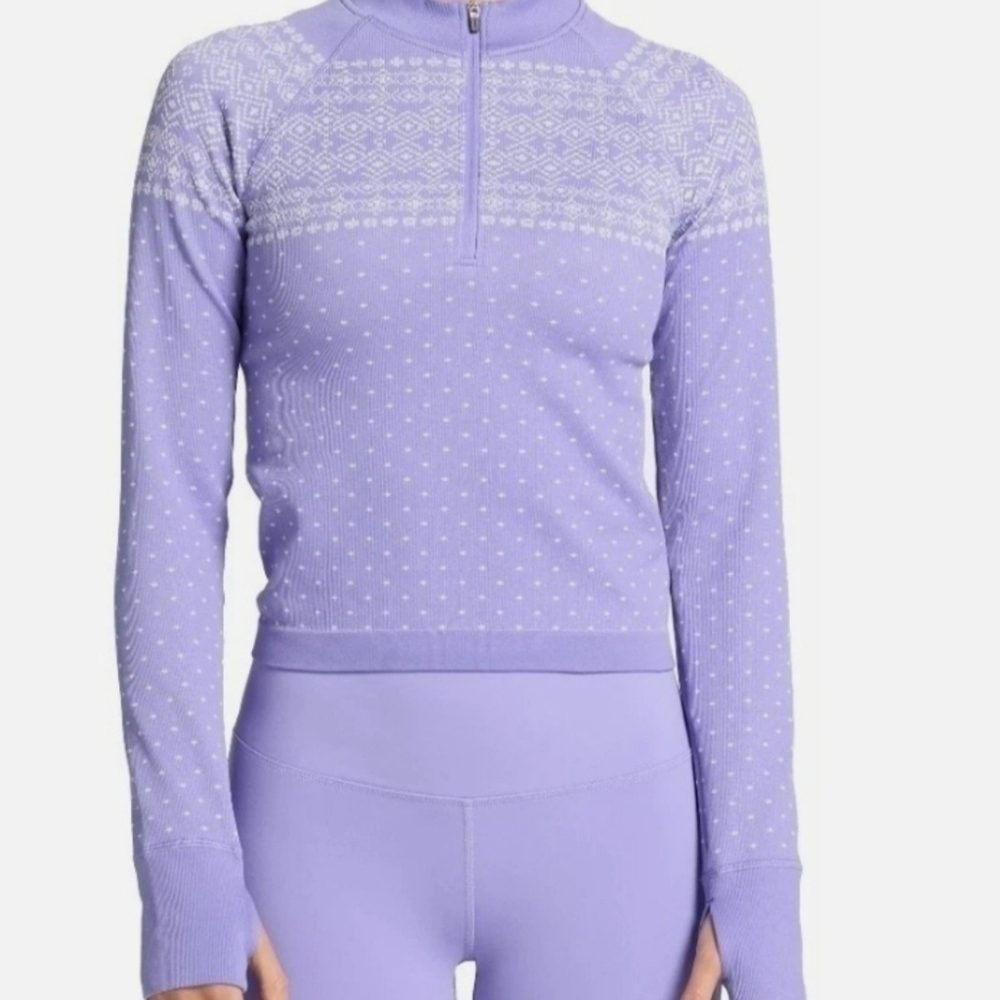 DSG Purple Cowl Neck Sweater